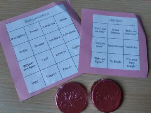 (Online) baby bingo spel tijdens coronaproof babyshower