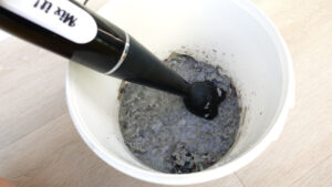 Papierpulp maken met staafmixer