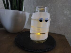 Mummie lantaarn halloween