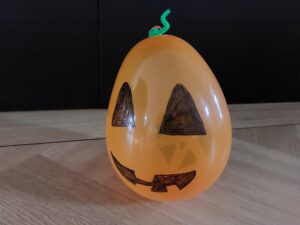 Pompoen ballon halloween