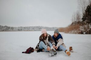 Schaatsen aantrekken 1
