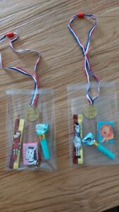 Avondvierdaagse traktatie medaille snoep