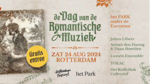 Flyer van de Dag van de Romantische muziek
