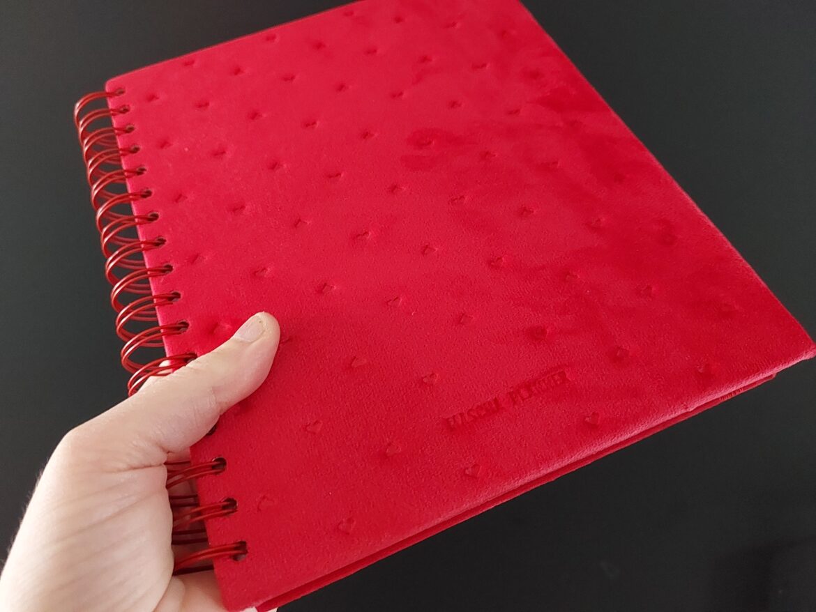 Mascha Planner Pop Of Red